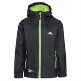 Kids Trespass Qikpac Waterproof Jacket Boys Girls Raincoat