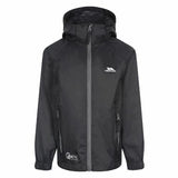 Kids Trespass Qikpac Waterproof Jacket Boys Girls Raincoat
