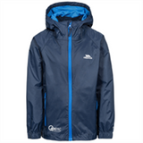 Kids Trespass Qikpac Waterproof Jacket Boys Girls Raincoat