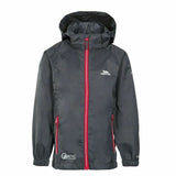 Kids Trespass Qikpac Waterproof Jacket Boys Girls Raincoat
