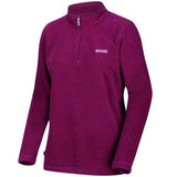 Womens Regatta Sweetheart Half Zip Micro Fleece