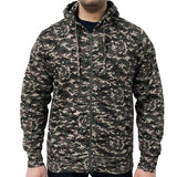 Game Digital Camouflage Zip Hoodie