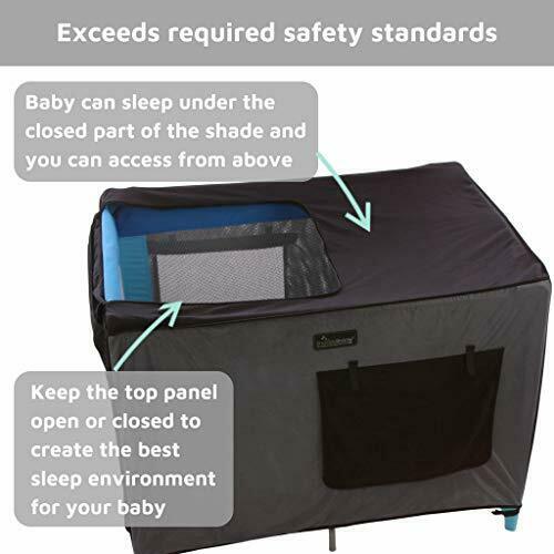 Snooze shade travel cot blackout canopy / cover Coolandnew