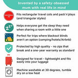 Snooze shade - travel cot blackout canopy / cover