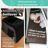 Snooze shade - travel cot blackout canopy / cover