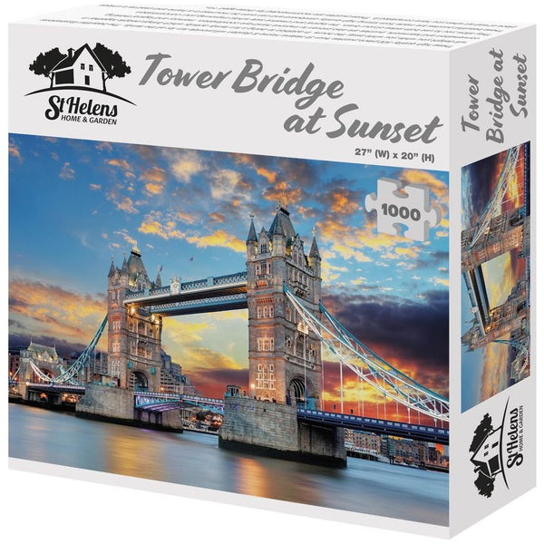 London Tower Bridge at Sunset - 1000 Piece Jigsaw Puzzle