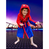 spiderman kids dressing gown