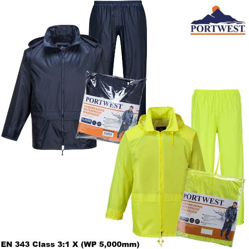 Portwest Essentials Waterproof Rainsuit