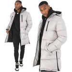 Mens Brave Soul HELMSHORE Longline Puffer Coat