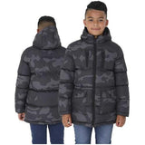 Boys Brave Soul Oakwood Camo Padded School Jacket