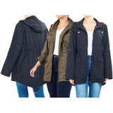 Ladies Brave Soul Plus Size Rain Mac - Raveplain