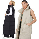 Ladies Brave Soul TONEY Padded Long Gilet