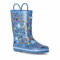 Trespass Apolloton Kids Waterproof Rubber Wellies