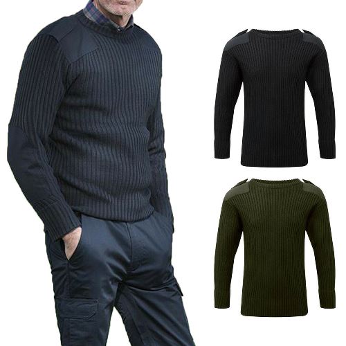 Mens Fort Crew Neck Combat Jumper