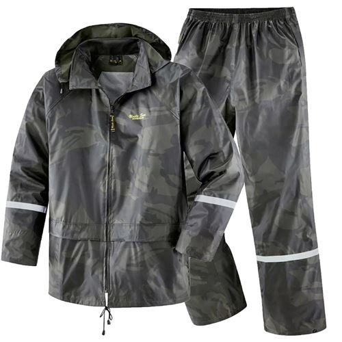 Regen Camo Waterproof Rainsuit