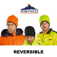 Portwest Workwear HA14 Reversible Fleece Hat