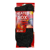 Mens Heated Thermal Socks - Pack of 3 - AT292