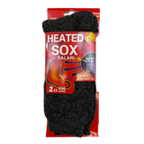 Mens Heated Thermal Socks - Pack of 3 - AT292