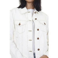 Ladies Brave Soul Blooms Denim Jacket