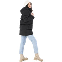 Ladies Brave Soul CELLOLONG Padded Longline Coat