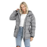 Ladies Brave Soul Step Padded Parka Jacket