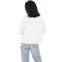 Ladies Brave Soul Blooms Denim Jacket