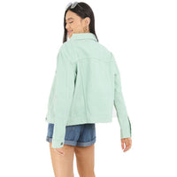 Ladies Brave Soul Blooms Denim Jacket