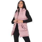 Ladies Brave Soul CELLOLGIL Padded Longline Gilet