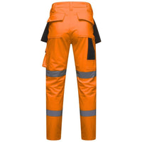 Men's Hi Vis Softshell Cargo Trousers - AV059