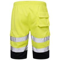 Mens Aviator London Hi Vis Fleece Shorts - AV006
