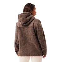 Womens Teddy Bear Fleece Jacket