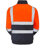 Standsafe Hi Vis Zip Neck Workwear Sweatshirt - HV040