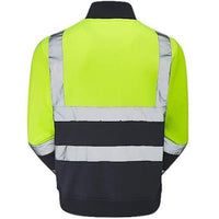 Standsafe Hi Vis Zip Neck Workwear Sweatshirt - HV040