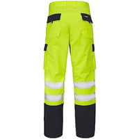 Mens Hi Vis Polycotton Safety Work Trousers - HV039