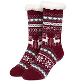 Ladies Thermal Fleece Slipper Socks - AT279