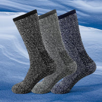 Mens Heated Thermal Socks - Pack of 3 - AT289