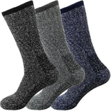 Mens Heated Thermal Socks - Pack of 3 - AT289