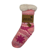 Kids Thermal Sherpa Lined Socks - AT294