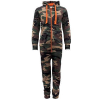 Kids Unisex Woodland Camouflage Onesie