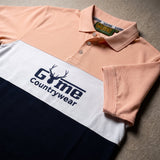 Men's Tri-Colour Block Country Polo Shirt