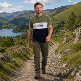 Men's Tri-Colour Block Country Polo Shirt
