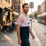 Men's Tri-Colour Block Country Polo Shirt