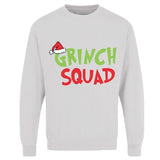 Adults Grinch Squad Hate Loathe Entirely Printed Christmas Sweatshirt