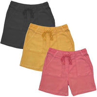 Ladies Linen Summer Shorts