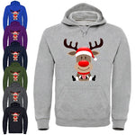 Adults XMS2 \"Sitting Reindeer\" Hoodie