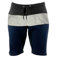 Mens Slim Fit Contrast Fleece Shorts