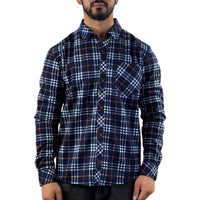 Mens Fleece Lined Flannel Shirt - JB2022