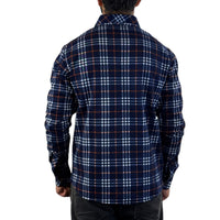 Mens Fleece Lined Flannel Shirt - JB2022