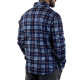 Mens Fleece Lined Flannel Shirt - JB2022