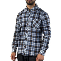 Mens Fleece Lined Flannel Shirt - JB2022